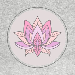 Colorful Lotus Flower T-Shirt